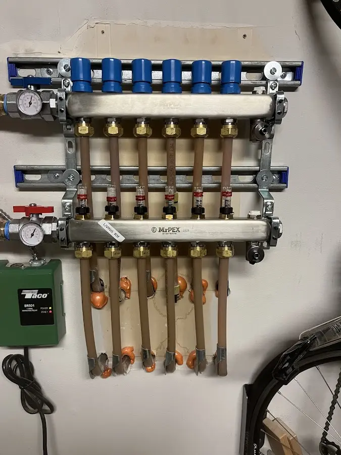 Plumber performing Gas Leak Detection at a residential property in Waimanalo